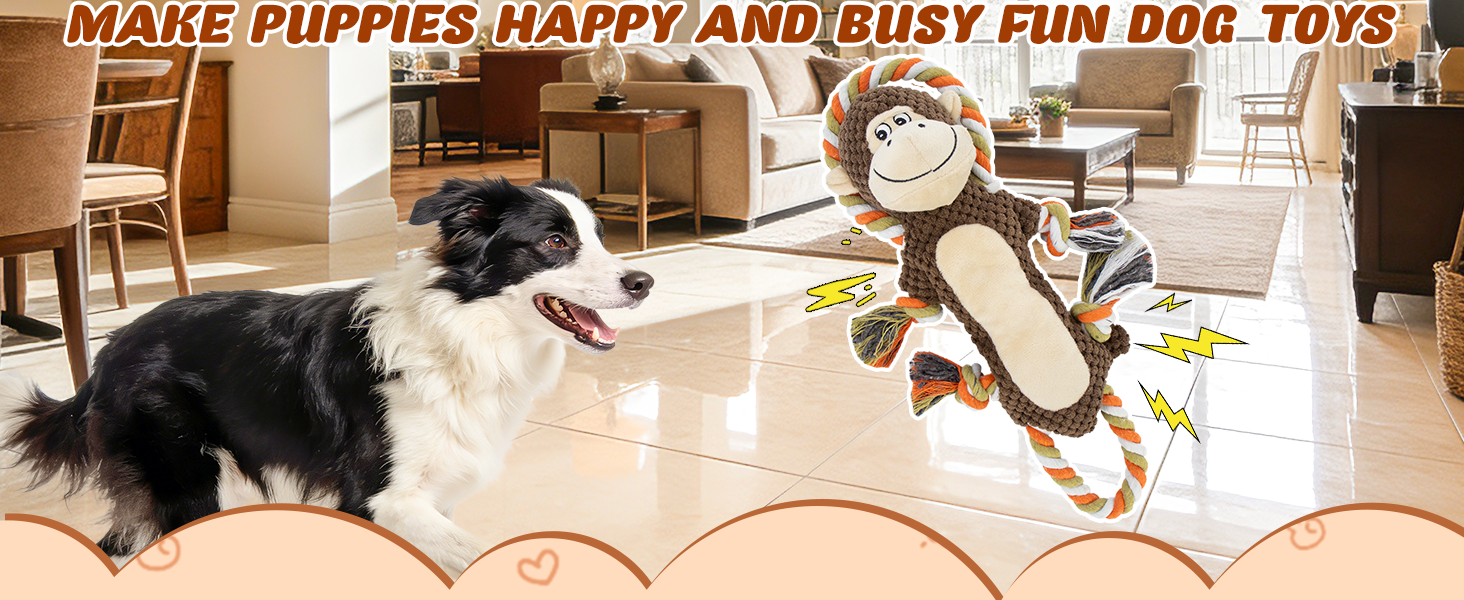 dog monkey toy