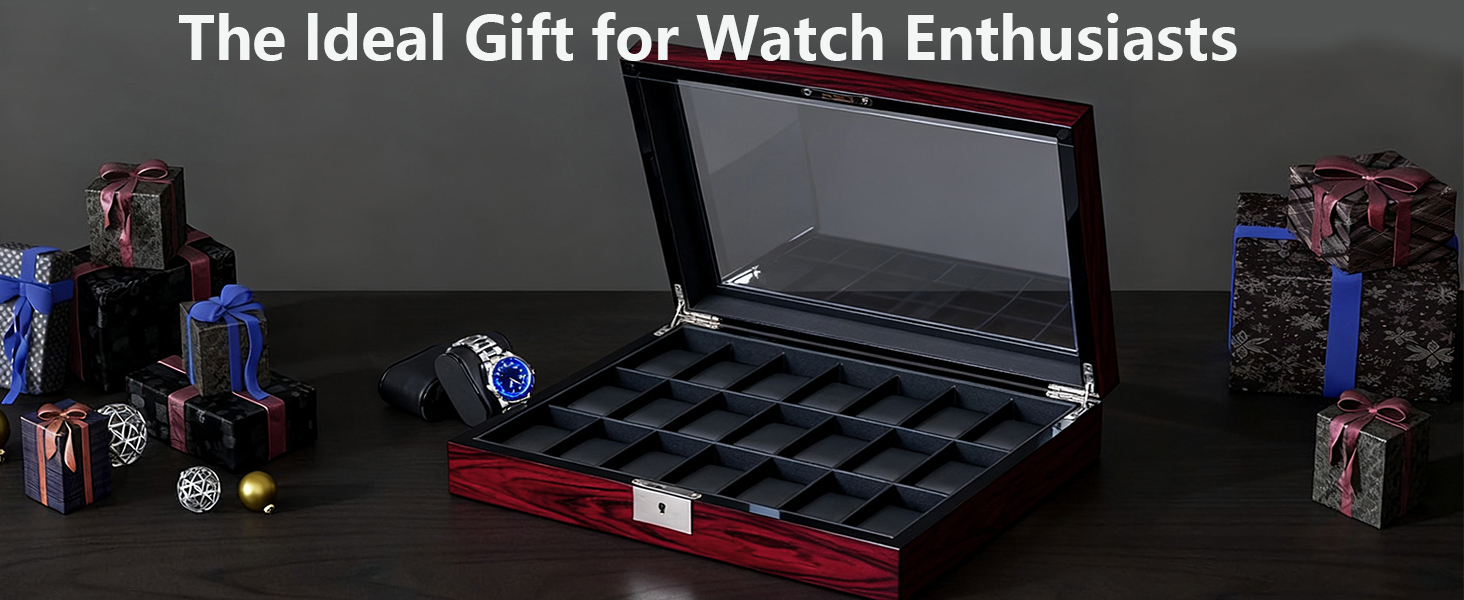 wooden watch case for men