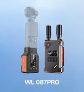 Wireless Video Transmitter and Receiver for OSMO Pocket 3