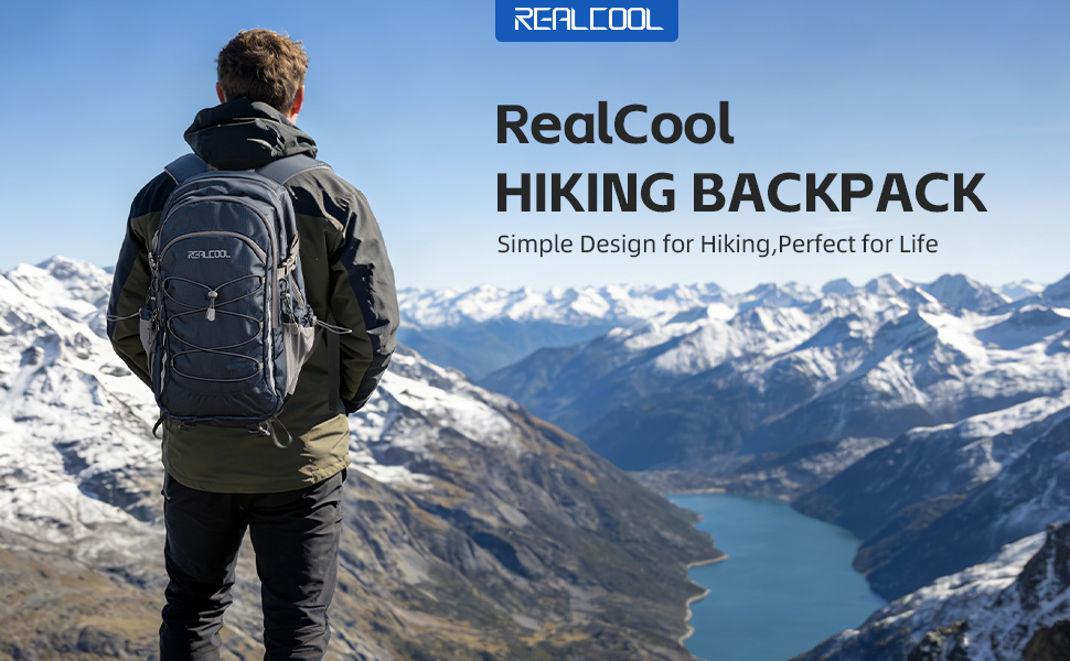 RealCool Hiking backpack for men women