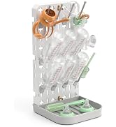Baby Bottle Drying Rack Baby Bottle Holder Space Saving Bottle Dryer Rack Station Countertop Stor...