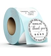 Rongta 2 Inch Circle Thermal Labels (White, Round F 2'' (750 Labels/Roll)) | Self-Adhesive Round ...