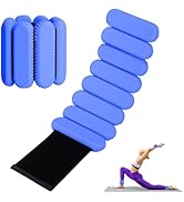 Wrist Ankle Weights for Women, Adjustable Ankle Weights Strength Training Silicone Bracelets Work...