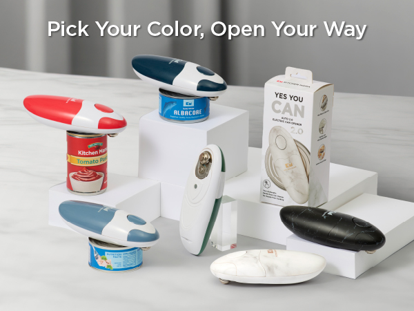 Kitchen Mama auto 2.0 electric can opener open cans with ease smooth edge for senior yes you can
