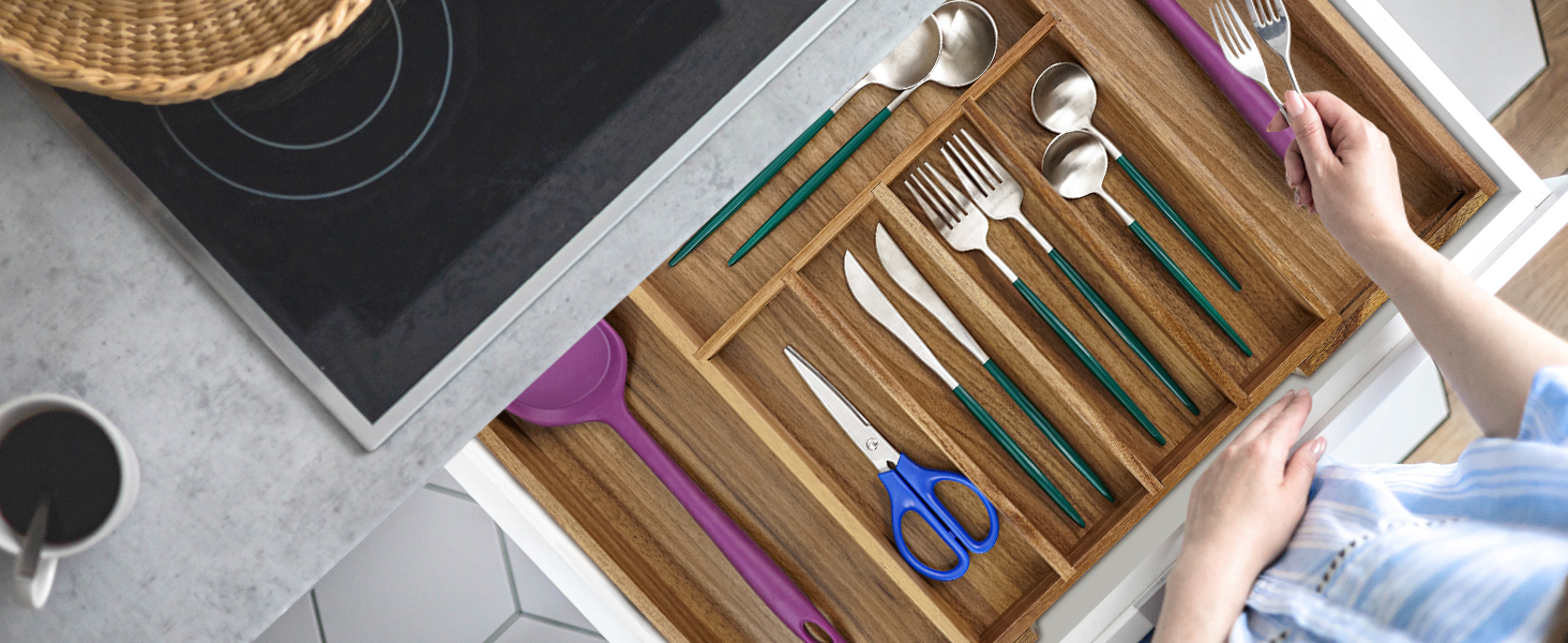Silverware Drawer Organizer