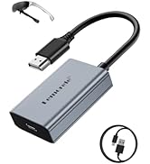 Lemorele HDMI to USB Type C Adapter 4K@60HZ w/Cable Design, Plug and Play, for RayNeo, XREAL Air,...