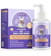 HICC PET Dog Dental Care Spray, Vet-Recommended Breath Freshener & Teeth Cleaning Spray, Eliminat...