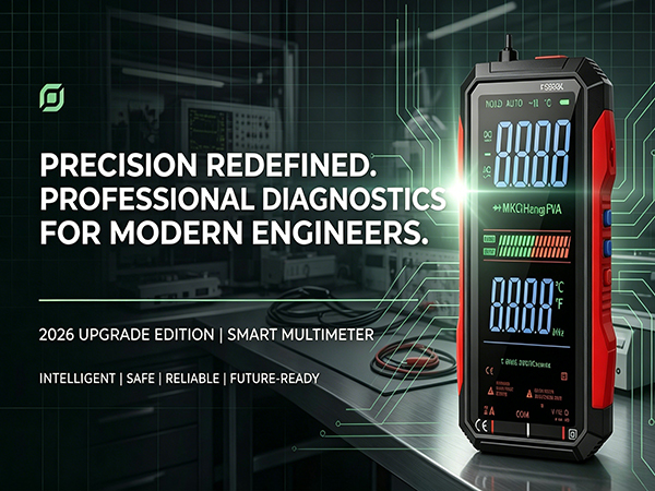 2026 Upgraded FS899L Digital Multimeter