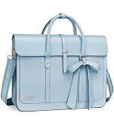 MOSISO Laptop Bag for Women, 15-15.6 inch PU Leather Laptop Shoulder Bags Convertible Backpack, 1...