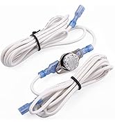 Adviace Snap Disc Thermostat Switch Sensor with High Temperature Wire for BLOT BLOTBLDV and BLOTM...