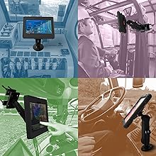 MagConnect HD Single Arm Forklift | Pole (up to 3-inches wide) Mount (26mm)