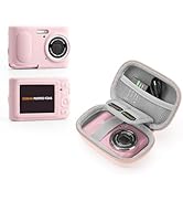 SQERO Camera Case for Digital Camera, with Silicone Camera Protective Cover, SD Card Storage Trav...