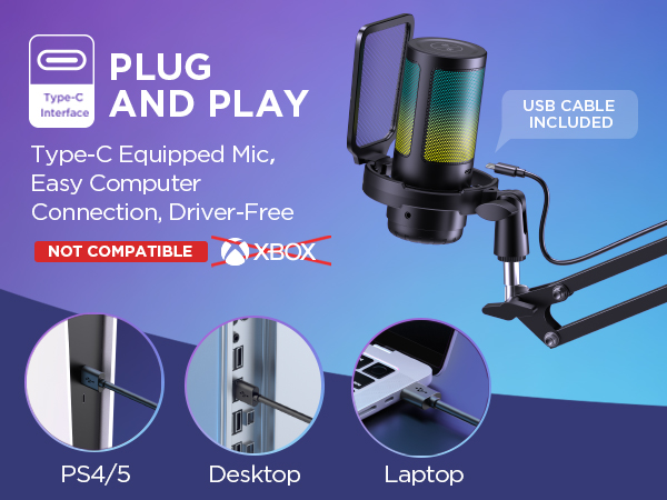 usb gaming mic