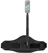 Kalofaye Adjustable Selfie Stick + Waist Belt Mount Strap Replacement for GoPro Hero 12/11/10/9/8...