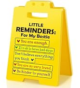 MBL Friend Bestie Gifts for Women - Little Reminders Birthday Easter Graduation Gift Sign for Bes...