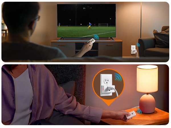 remote control outlet plug