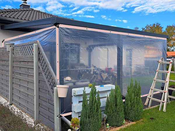 Transparent tarp