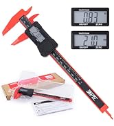 UNIPEC Digital Caliper, Upgraded Calipers 6 inch, Measuring Tool, Electronic Ruler, with Large LC...