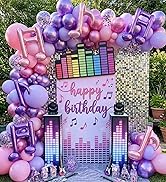 Pink and Purple Balloons