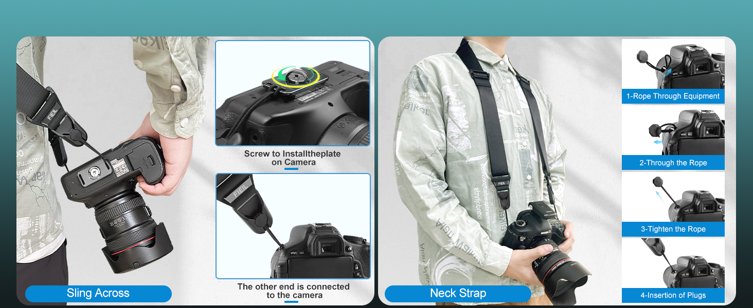camera straps for photographers