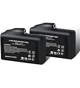 VVHOOY Rechargeable 7.4V 3500mAh Lithium Polymer Batteries for Heated Gloves Socks Hats Scarf,Com...