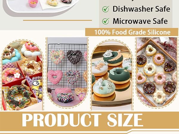 silicone donut pans for baking