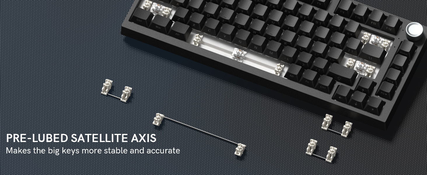 PRE-LUBED SATELLITE AXIS