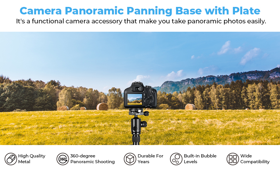 Camera Panoramic Panning Base