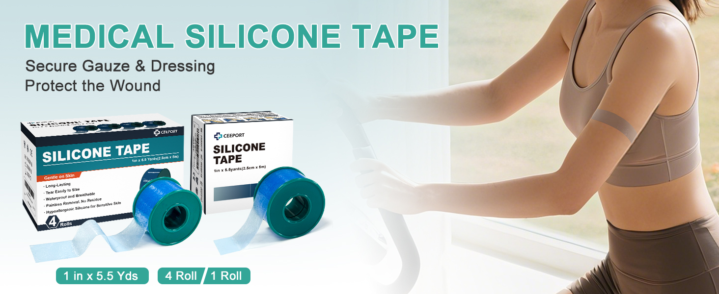 blue silicone tape