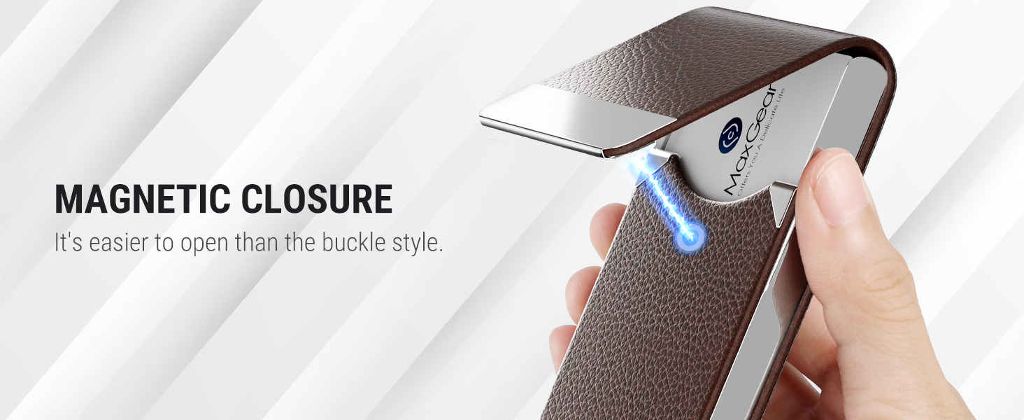 PU Leather Business Card Case