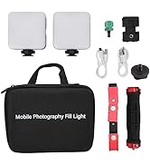 Fill Light, Camera Video Light Led Video Light Studio Lighting Kit for Home Salon Dental Photogra...