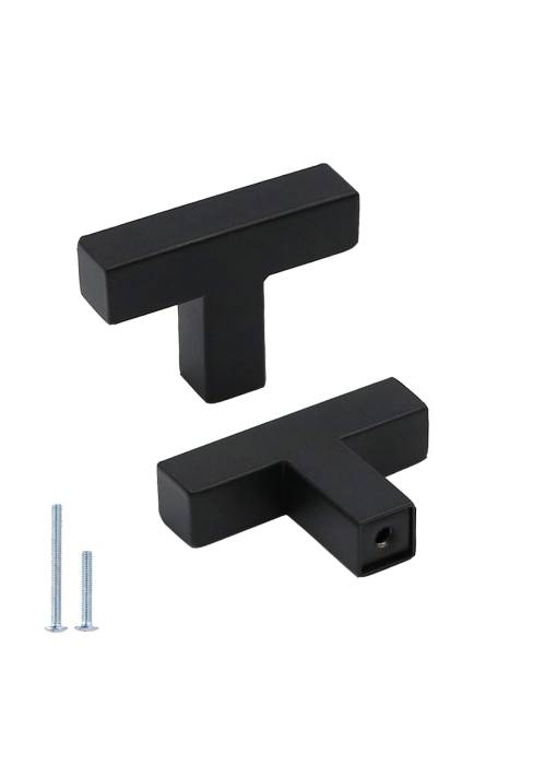 matte black cabinet pulls