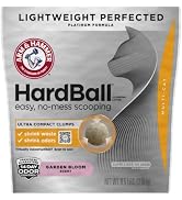 ARM & HAMMER HardBall Lightweight Easy No-Mess Scooping Garden Bloom Scent Platinum Multi-Cat Clu...