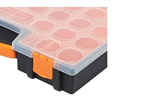 Secure-Closing Transparent Lid