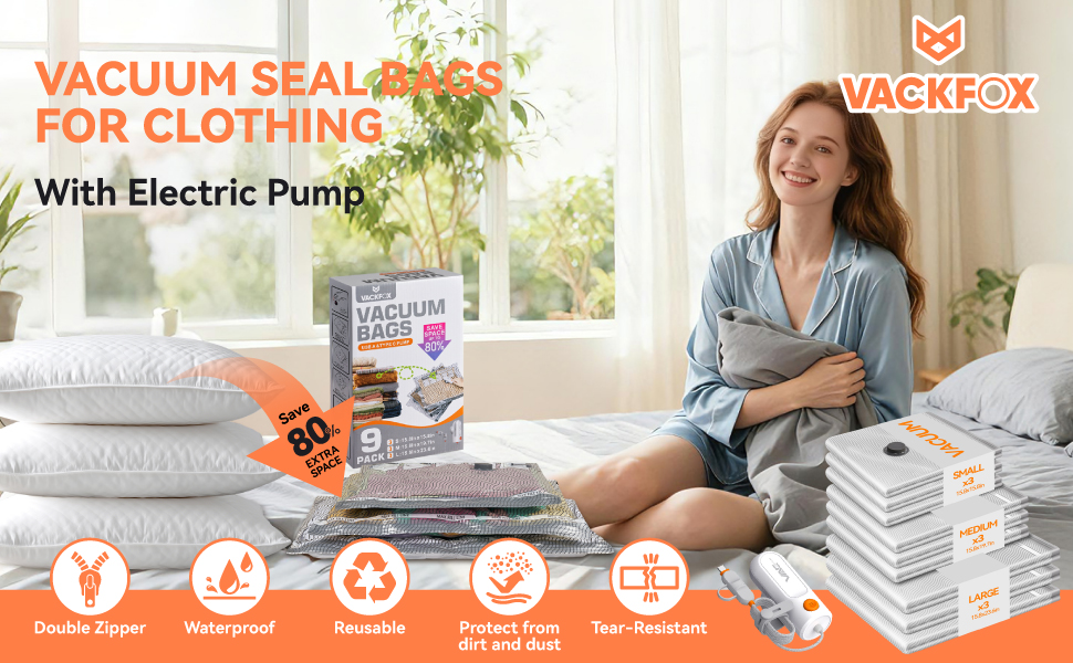 VACKFOX Vacuum Bags