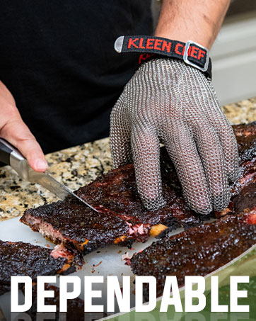 KC dependable Stainless Steel Cut Resistant Glove