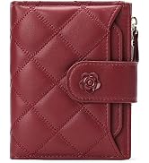 RNIEGA Small Wallets for Women Leather Bifold Wallet Women RFID Blocking Purse Credit Card Holder...