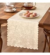 Smiry Rectangle Waterproof Heavy Duty Vinyl Table Runners 12 x 72 Inch | Wipeable Washable Table ...