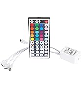 SUPERNIGHT 1-to-3 Remote Controller Dimmer for RGB LED Strip Lights, One Remote Can Control 3pcs ...