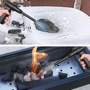 Mini Turbo Jet Fan to remove snow