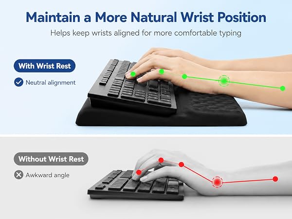 keyboard stand with wrist rest
