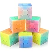 Vdealen 3x3x3 Speed Cube Set, 6 Pack Speed Cube Bulk Magic Cube Set, School Classroom Prize for S...
