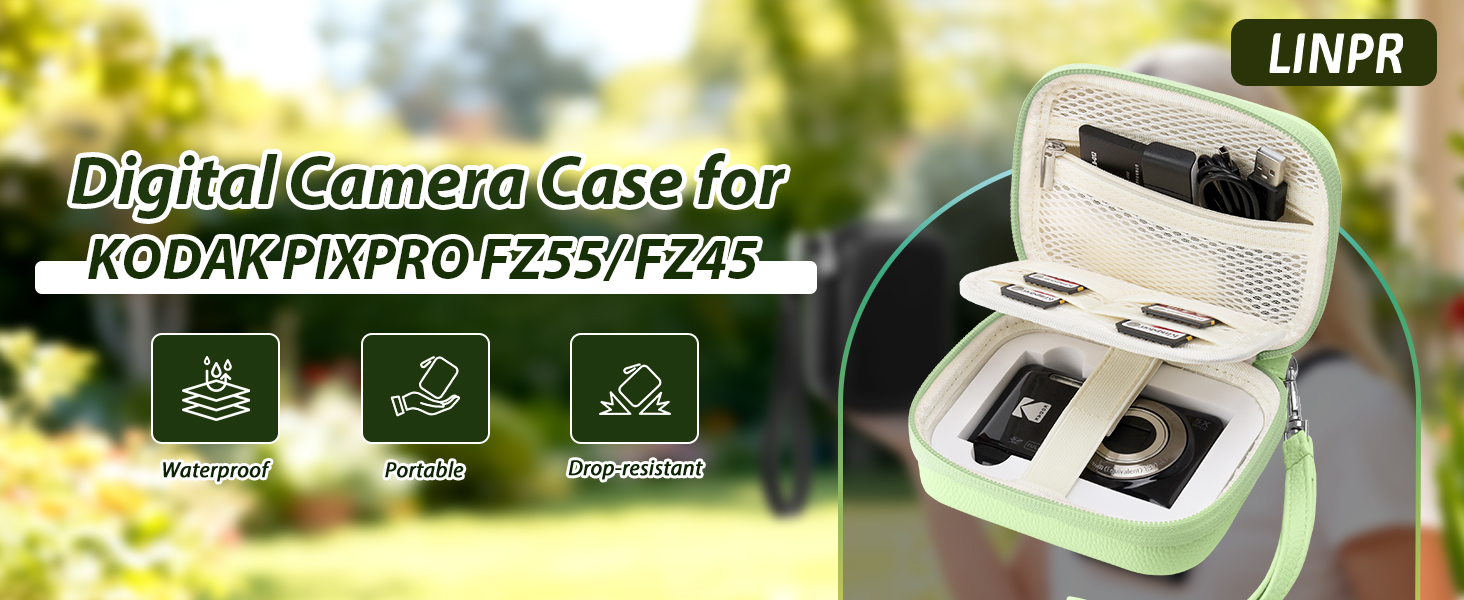 kodak pixpro fz55 case fz45 camkory digital camera cases compact carrying hard shell cute bag canon