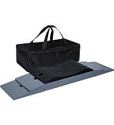Homeon Wheels RV Leveling Blocks Heavy Duty Camper Leveling Blocks,One Rubber Top Tire Saver Ramp...