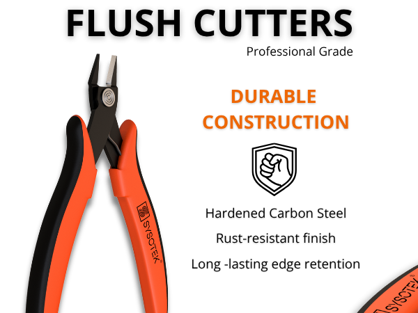 precision wire flush cutters mini small electronics crafting fiber optic repair assembly installer