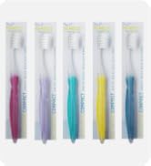 Nimbus Extra Soft Toothbrushes (Compact Size Head) Periodontist Design Tapered Bristles for Sensi...