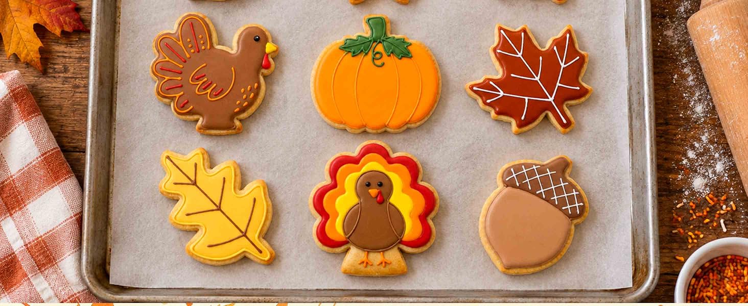 Thanksgiving Cookie Cutters