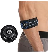 iStabo Tennis Elbow Brace for Men, Elbow Support Strap for Golfers, Basketball, Baseball, Badmint...