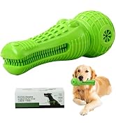 IPTPAS Dog Chew Toy for Aggressive Chewers, Durable Natural Rubber Squeaky Alligator Interactive ...