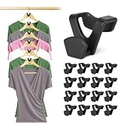 SMARTOR Space Saving Hangers, Space Saver Hangers as Hanger Organizer, Closet Hangers Space Saver...